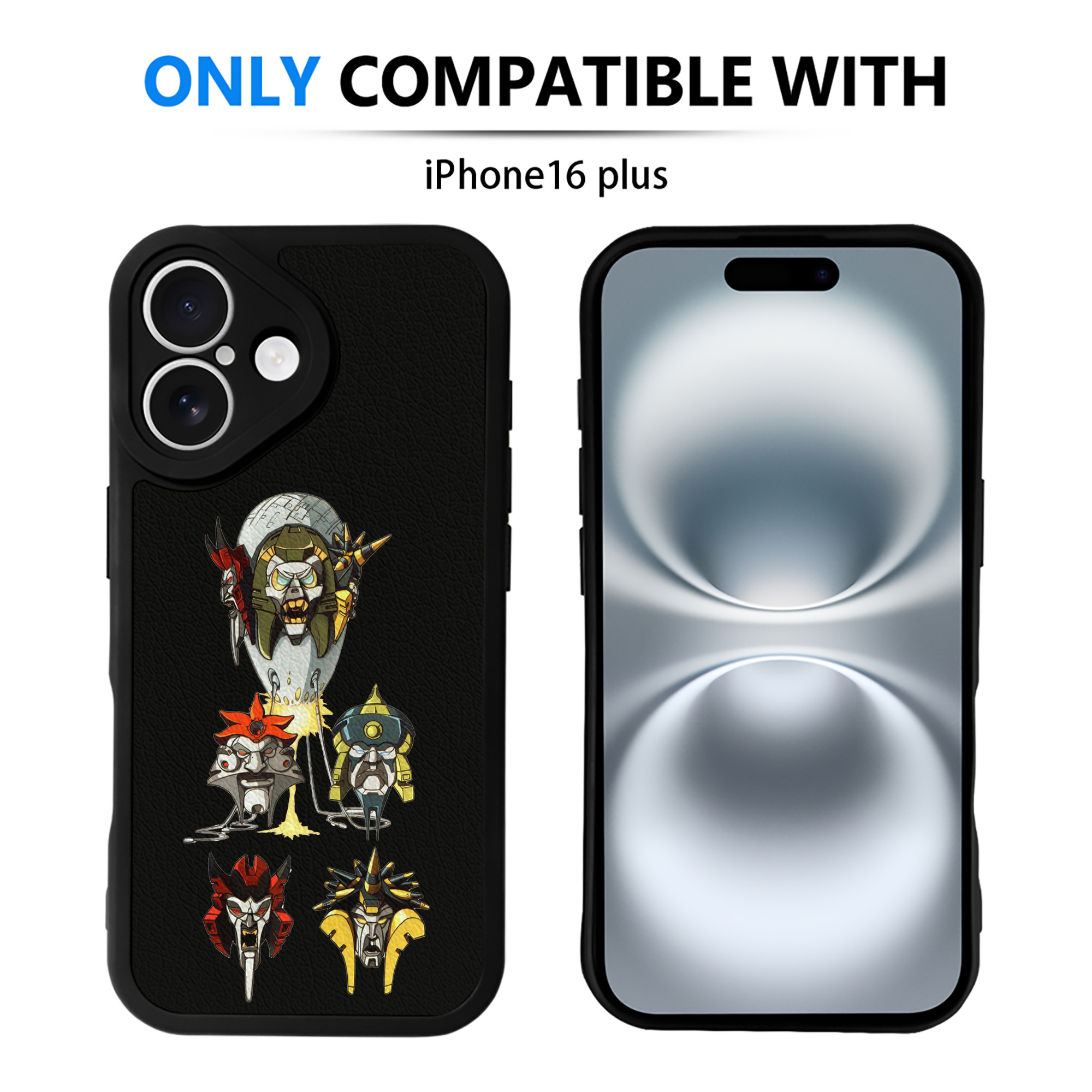 （画像用）  【iPhone 16シリーズ対応】シリコンスマホケース（レザー調） 材質：シリコン